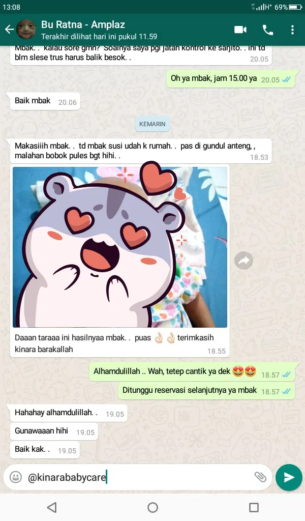 Testimoni Pijat Bayi 3